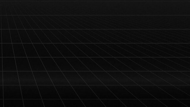 A minimalist dark background with a grid pattern and subtle gradients