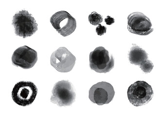 墨　セット　アイコン