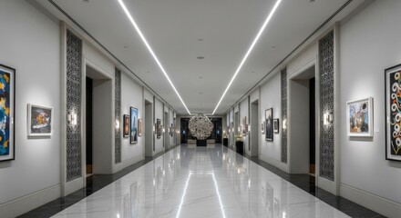 underground parking garage