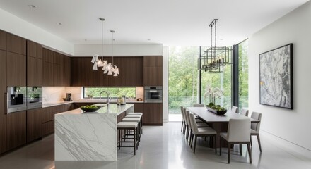 modern kitchen interior