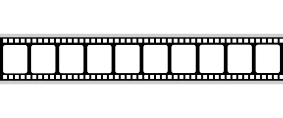 Fototapeta premium Film strip frame. Cinema tape. Photo negative, filmstrip.