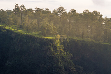 morning in the mountains