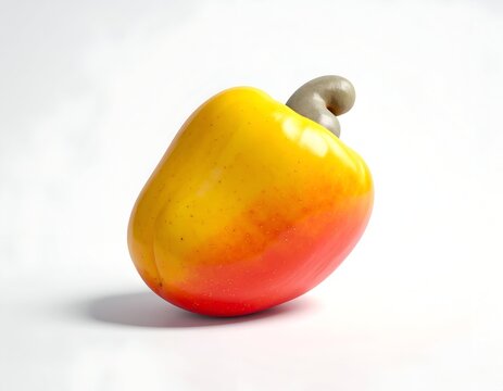 Cashew Apple Delight - A Vibrant Tropical Fruit Still Life.