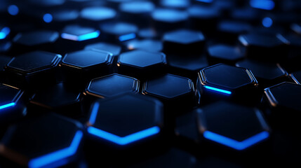 Obraz premium Closeup of a computer keyboard keys.