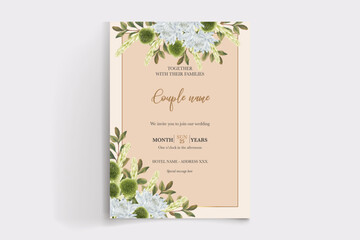 Save the date wedding invitation templates