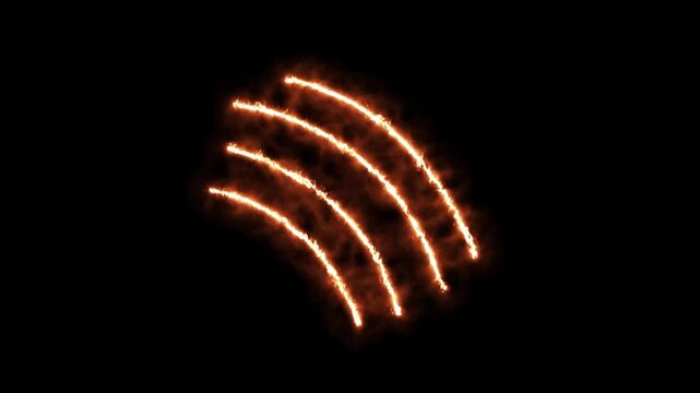 Animal claw scratches, tiger, dog, lion, monster, scratches, talons cuts cat 4k animated on black background