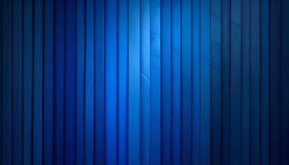 Deep blue vertical planks, gradient lighting, textured surface, background