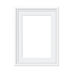 Modern White Picture Frame for Wall Decor and Home Interior Design