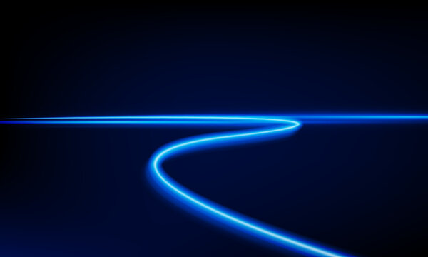 Abstract speed Business Start up launching product with Electric car and city concept Hitech communication concept innovation background,  vector design