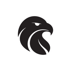 Naklejka premium Eagle Head Abstract Vector Icon
