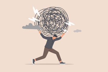 Person Carrying Heavy Burden