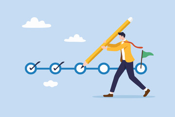 Naklejka premium Progress and Success Concept