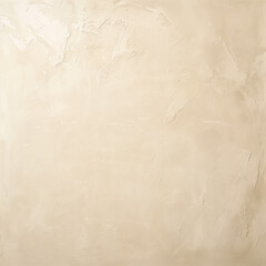 Obraz premium Minimal beige plaster wall texture background with soft neutral tones and subtle natural surface structure. Clean modern minimal background with copy space for design, branding, product presentation, 