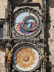 Obraz premium Astronomical clock in Prague
