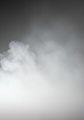 Fototapeta premium Abstract background of soft white vapor and mist spreading across a wide blank ethereal field with ample space ,backdrop ,vapor ,wide