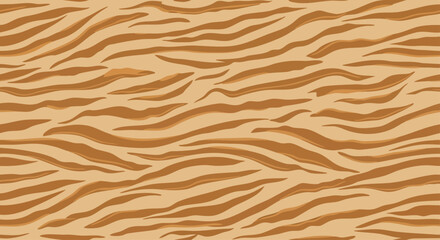Abstract pattern resembling tiger stripes with warm, earthy tones.
