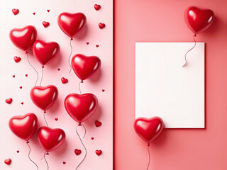 valentine hearts background