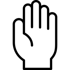 Obraz premium stop icon illustration design with outline