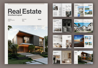 Real Estate Brochure Layout