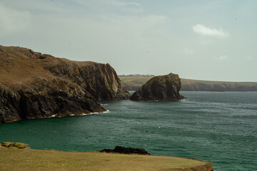 Fototapeta premium cliffs of Cornwall