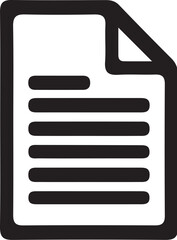 Document Icon simple icon. Vector ICON all icon Viktor.