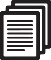 Document Icon simple icon. Vector ICON all icon Viktor.