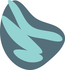 Hand drawn ornament arrow shape element