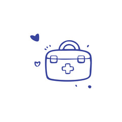 Simple Medical Kit Illustration