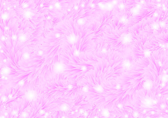 Fototapeta premium ファーのふわふわ背景素材 ピンク系