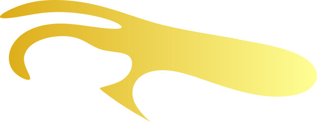 Obraz premium Hand drawn ornament arrow shape element