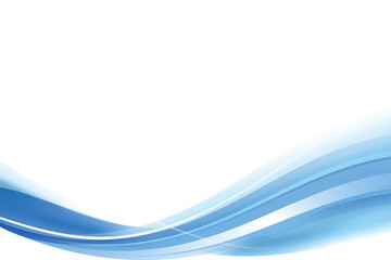 Abstract blue wave background with flowing light lines and modern digital design.