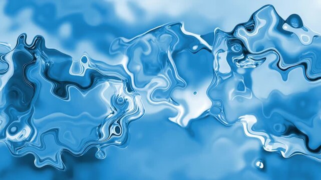 Abstract Fluid Art with Pink and Purple Swirls Background Animation