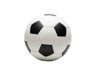 Naklejka premium A classic soccer ball isolated on transparent background
