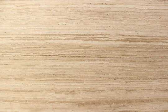 Travertine Beige marble texture with smooth and elegant natural horizontal vein patterns for interior walls and floors.