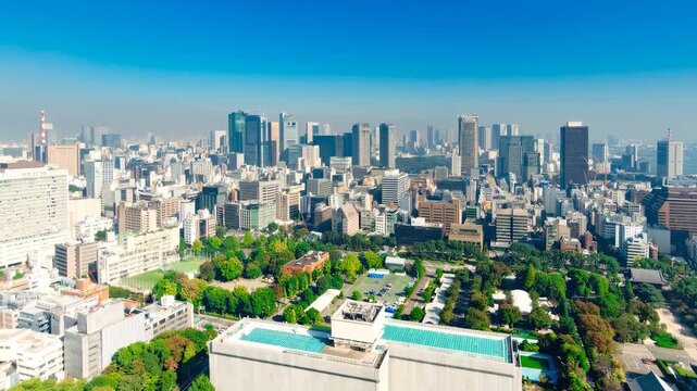 東京・ドローン撮影イメージ　
