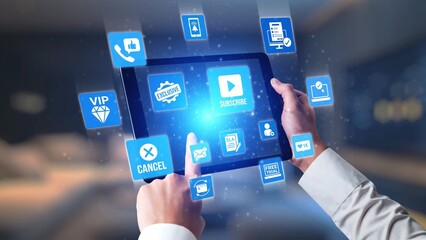 Concept of subscription services provides exclusive digital content. This model offers continuous access, enhancing subscription services with personalized experiences and benefits. Gist