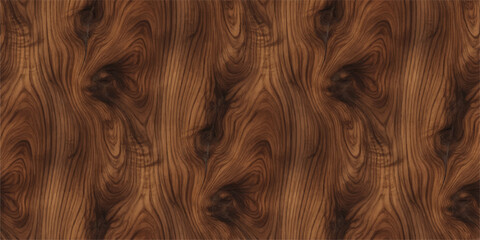 Naklejka premium A vintage brown wooden plank surface features a natural grain pattern and textured timber material, creating an old grunge wood wallpaper background for a rustic design backdrop