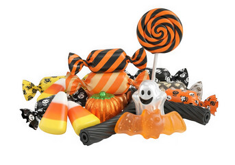 Colorful cartoon animals enjoying a festive outdoor picnic with snacks and drinks