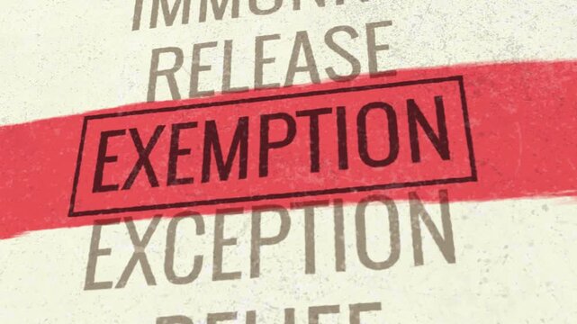 Exemption 3D Scrolling Title Animation