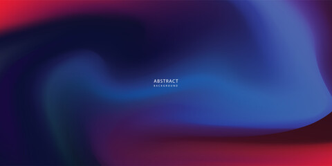 Vibrant gradient background of red, blue, and dark tones