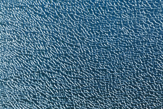 Texture of cracked glass, safety glass barrier cracked 