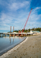Redondo Pier Construction 9