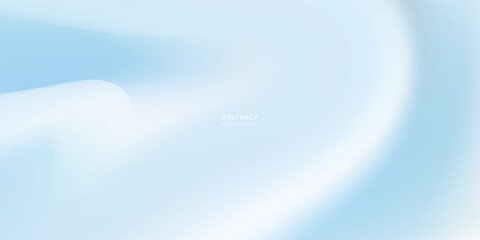 Sky Blue Gradient Vector Background. Abstract Light Blue Gradation Background. Soft Gradient Texture Banner Template. Modern Luxury Backdrop.