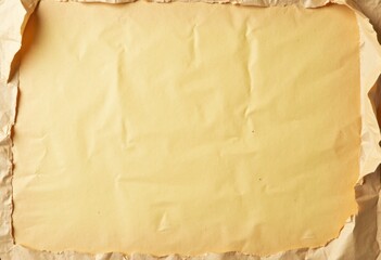 Textured Vintage Paper Background with Crumpled Edges