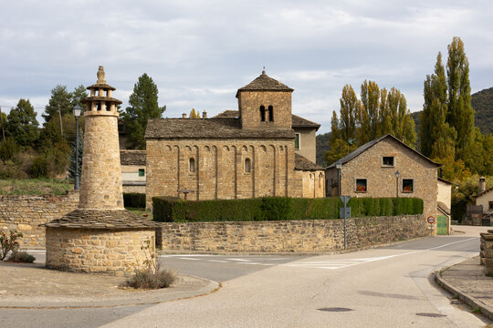 &eacute;glise san caprasio &agrave; santa cruz de la seros