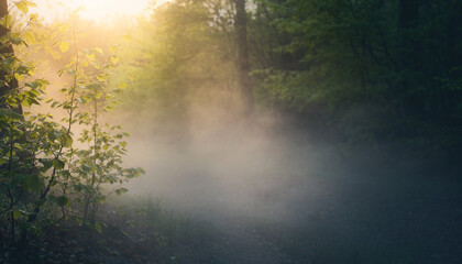 In Your Presence, I Find Peace &ndash; Green Background with Sunrise Hope and Renewal