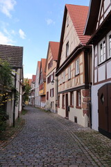 Fototapeta premium Blick in die Altstadt von Haslach im Schwarzwald