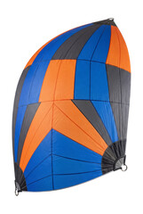 Obraz premium Asymmetric spinnaker with bold graphics.