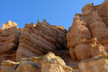Charyn Canyon in Central Asia, Almaty.