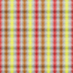 Yellow and Red Geometric Seamless Repeat